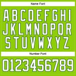 Personalized Neon Green White-Green Hockey Lace Neck Jersey Team Custom Name and Number