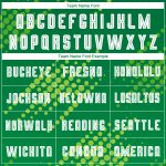 Personalized Neon Green White-Kelly Green Sublimation Soccer Uniform Jersey