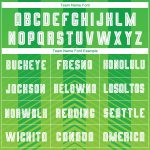 Personalized Neon Green White-Kelly Green Sublimation Soccer Uniform Jersey Team Custom Name and Number