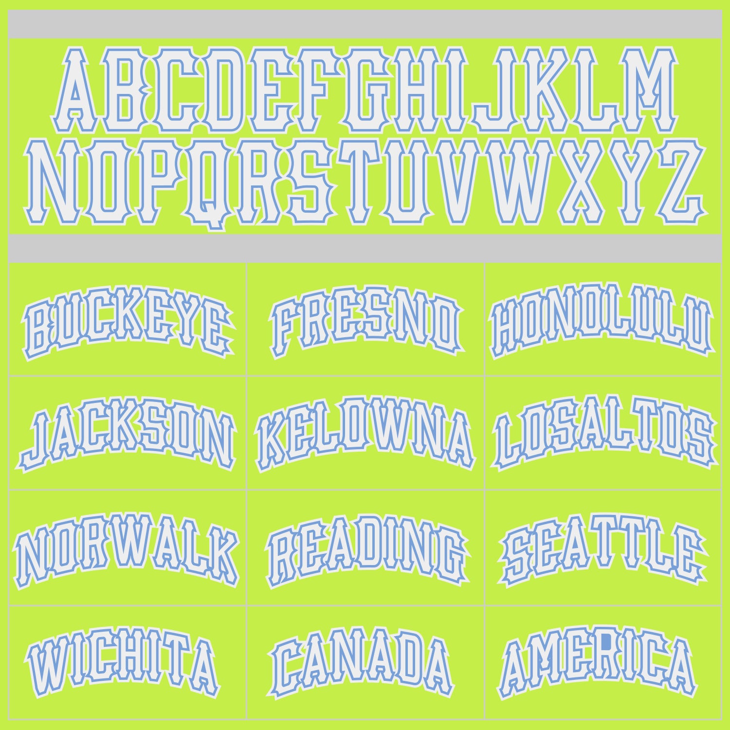 Personalized Neon Green White-Light Blue Authentic Throwback Basketball Jersey Team Custom Name and Number Personalized Neon Green White-Light Blue Authentic Throwback Basketball Jersey Team Custom Name and Number - Image 3