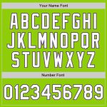 Personalized Neon Green White-Purple 3 Colors Arm Shapes Authentic Baseball Jersey Team Custom Name and Number