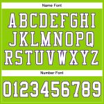 Personalized Neon Green White-Purple Mesh Authentic Football Jersey
