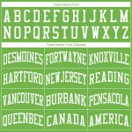 Custom Name Number Basketball Jersey Neon Green White Round Neck Personalized Team Apparel Personalized Neon Green White