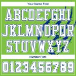 Custom Name Number Basketball Jersey Sublimation Neon Green White-Royal Animals Claws Round Neck Suit Personalized Neon Green