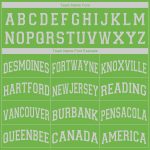 Custom Name and Number Neon Green White V-Neck Basketball Jersey - Personalized Team Apparel Personalized Neon Green White