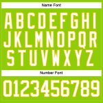Custom Name and Number Neon Green White-Yellow Hockey Jersey - Personalized Lace Neck Team Apparel Personalized Neon Green