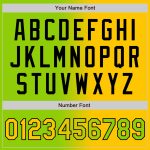Personalized Neon Green Yellow-Black Authentic Gradient Fashion Baseball Jersey Team Custom Name and Number