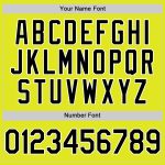 Personalized Neon Yellow Black-White Authentic Baseball Jersey Team Custom Name and Number