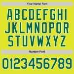 Personalized Neon Yellow Kelly Green-White Authentic Baseball Jersey Team Custom Name and Number