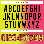 Personalized Neon Yellow Neon Pink-Black Authentic Gradient Fashion Baseball Jersey Team Custom Name and Number
