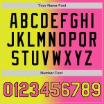 Personalized Neon Yellow Pink-Black Authentic Gradient Fashion Baseball Jersey Team Custom Name and Number