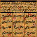 Personalized Old Gold Black 3D Pattern Design Food Pizza Performance T-Shirt Team Custom Name and Number