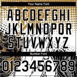 Personalized Old Gold Black 3D Pattern Design Religion Jesus Christ Authentic Baseball Jersey Team Custom Name and Number