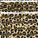 Personalized Old Gold Black-Old Gold 3D Pattern Design Leopard Authentic Baseball Jersey