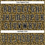 Personalized Old Gold Black-White Geometric Shape Sublimation Volleyball Uniform Jersey Team Custom Name and Number