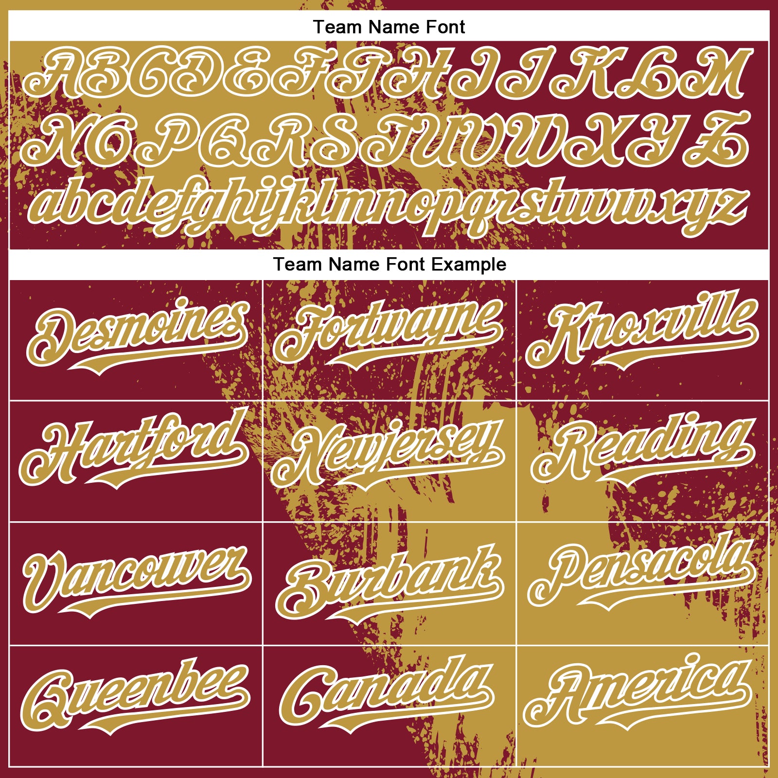 Personalized Old Gold Crimson-White 3D Pattern Abstract Brush Stroke Two-Button Unisex Softball Jersey Team Custom Name and Number Personalized Old Gold Crimson-White 3D Pattern Abstract Brush Stroke Two-Button Unisex Softball Jersey Team Custom Name and Number - Image 4