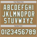 Personalized Old Gold Pinstripe White-Green Authentic Fade Fashion Baseball Jersey Team Custom Name and Number