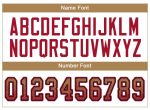 Personalized Old Gold Red-Black Mesh Drift Fashion Football Jersey Team Custom Name and Number