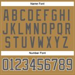 Personalized Old Gold Steel Gray-White Hockey Lace Neck Jersey Team Custom Name and Number
