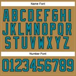Personalized Old Gold Teal-Black Hockey Lace Neck Jersey Team Custom Name and Number