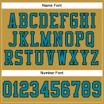 Personalized Old Gold Teal-Black Mesh Authentic Football Jersey