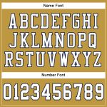 Personalized Old Gold White-Navy Mesh Authentic Football Jersey Team Custom Name and Number