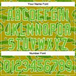 Personalized Olive Aurora Green-White 3D Pattern Design Crocodile Authentic Baseball Jersey Team Custom Name and Number