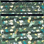 Personalized Olive Black 3D Pattern Design Summer Cold Drink Performance T-Shirt Team Custom Name and Number