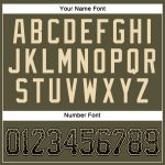 Personalized Olive Black-Cream Authentic Drift Fashion Salute To Service Baseball Jersey Team Custom Name and Number