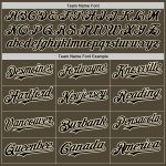Personalized Olive Black-Cream Authentic Raglan Sleeves Salute To Service Baseball Jersey Team Custom Name and Number