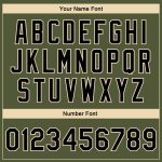 Personalized Olive Black-Cream Camo Sleeves 3D Pattern Design Bomber Full-Snap Varsity Letterman Salute To Service Jacket Team Custom Name and Number