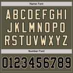 Personalized Olive Black-Cream Mesh Authentic Throwback Salute To Service Football Jersey Team Custom Name and Number