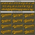 Personalized Olive Black-Gold Authentic Throwback Salute To Service Baseball Jersey Team Custom Name and Number