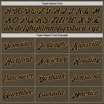 Personalized Olive Black-Old Gold Authentic Throwback Salute To Service Basketball Jersey Team Custom Name and Number