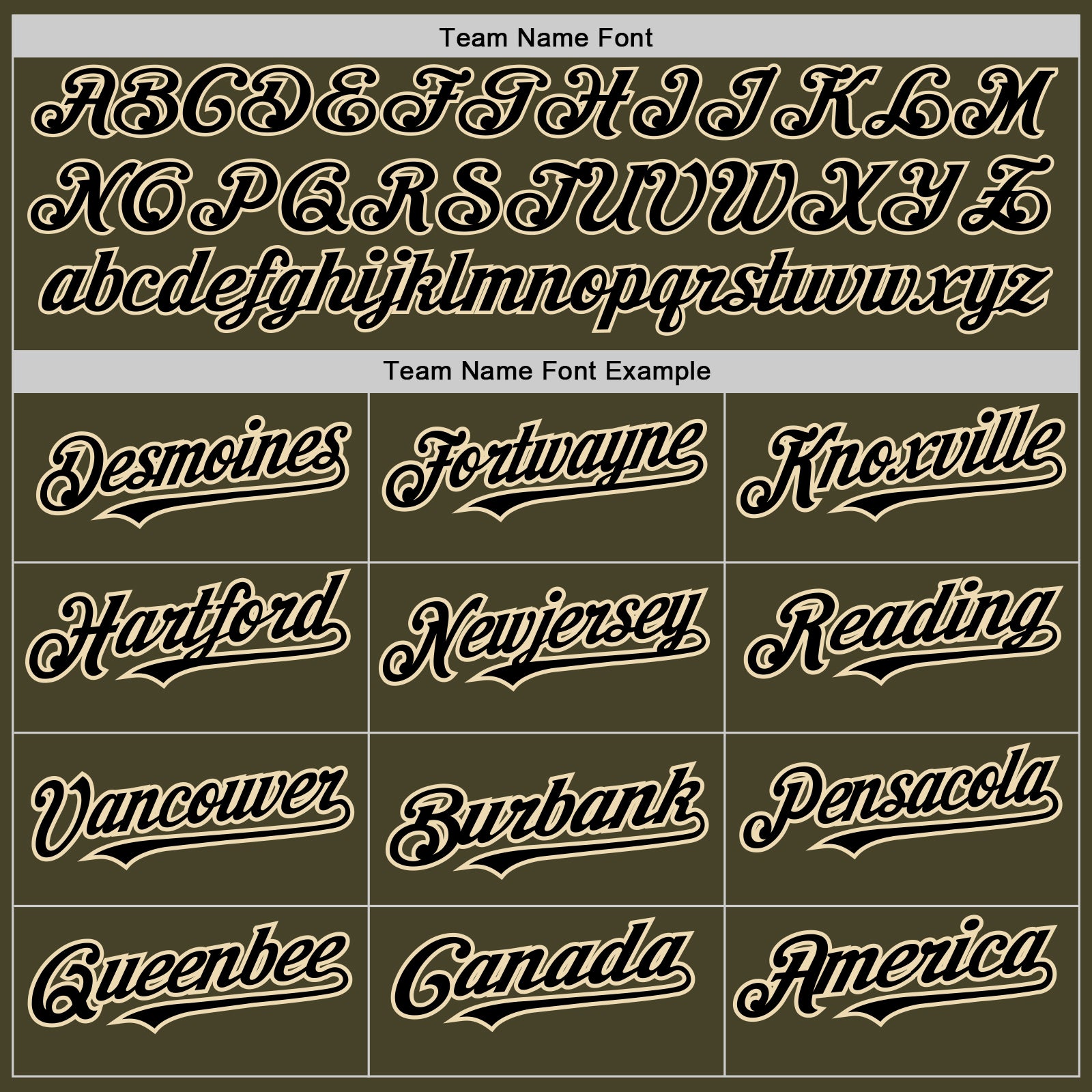 Personalized Olive Black Pinstripe Cream Salute To Service Two-Button Unisex Softball Jersey Team Custom Name and Number Personalized Olive Black Pinstripe Cream Salute To Service Two-Button Unisex Softball Jersey Team Custom Name and Number - Image 4