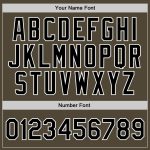 Personalized Olive Black-White Authentic Throwback Salute To Service Basketball Jersey