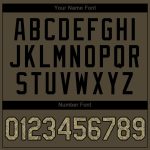 Personalized Olive Camo-Black Authentic Salute To Service Softball Jersey Team Custom Name and Number