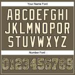 Personalized Olive Camo-Cream Authentic Throwback Salute To Service Basketball Jersey Team Custom Name and Number