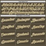 Personalized Olive Camo Cream-Black Authentic Throwback Salute To Service Basketball Jersey Team Custom Name and Number