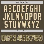 Personalized Olive Camo Cream-Black Authentic Throwback Salute To Service Basketball Jersey Team Custom Name and Number