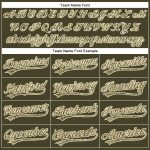 Personalized Olive Camo-Cream Performance Vapor Salute To Service Golf Polo Shirt Team Custom Name and Number