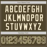 Personalized Olive Camo-Cream Round Neck Rib-Knit Salute To Service Basketball Jersey Team Custom Name and Number