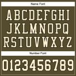 Personalized Olive Cream-Black Mesh Authentic Salute To Service Football Jersey