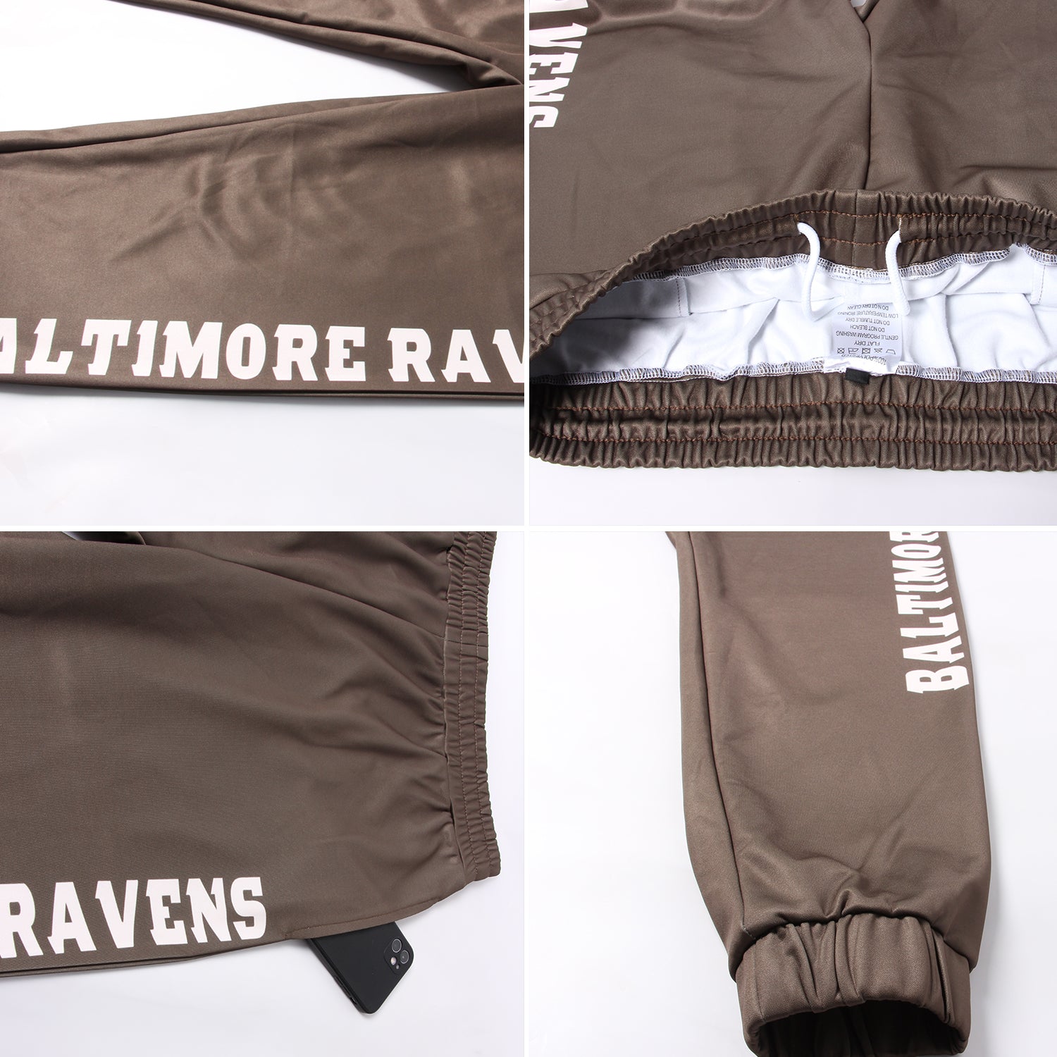 Personalized Olive Cream Fleece Salute To Service Jogger Sweatpants Team Custom Name and Number Personalized Olive Cream Fleece Salute To Service Jogger Sweatpants Team Custom Name and Number - Image 3