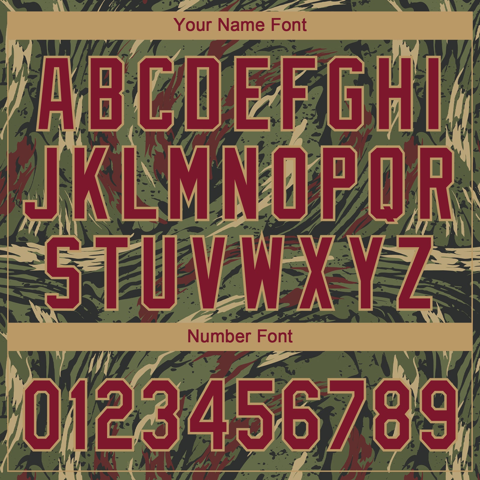 Personalized Olive Crimson-Old Gold 3D Pattern Design Authentic Salute To Service Baseball Jersey Team Custom Name and Number Personalized Olive Crimson-Old Gold 3D Pattern Design Authentic Salute To Service Baseball Jersey Team Custom Name and Number - Image 5