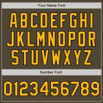 Personalized Olive Gold-Black 3 Colors Arm Shapes Authentic Salute To Service Baseball Jersey Team Custom Name and Number