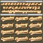 Personalized Olive Gold-Red Authentic Throwback Salute To Service Baseball Jersey Team Custom Name and Number