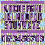 Personalized Olive Medium Purple-Black 3D Pattern Design Tropical Anthurium Flower Authentic Baseball Jersey Team Custom Name and Number