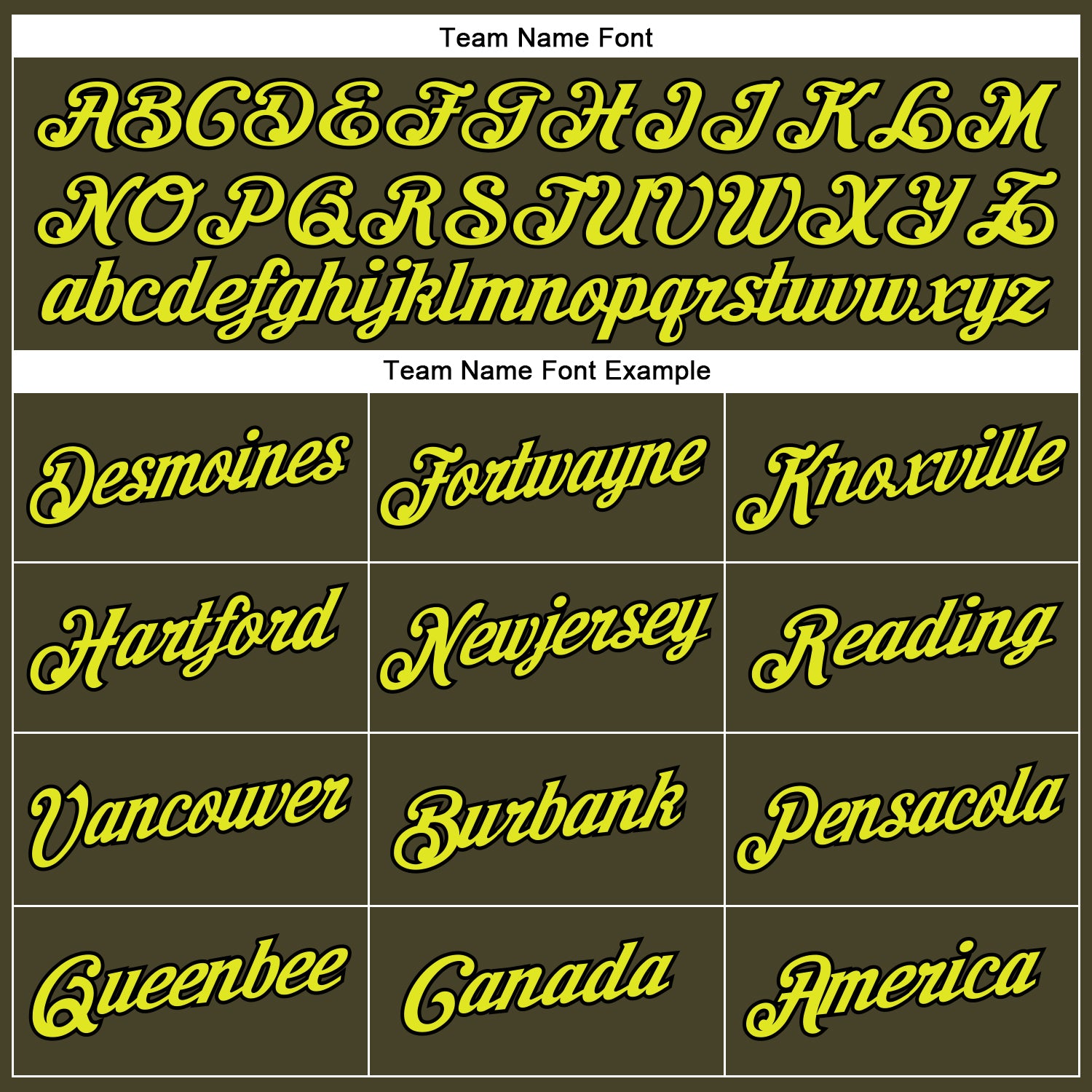 Personalized Olive Neon Yellow-Black Performance Salute To Service T-Shirt Team Custom Name and Number Personalized Olive Neon Yellow-Black Performance Salute To Service T-Shirt Team Custom Name and Number - Image 3