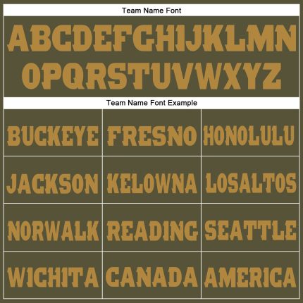 Personalized Olive Old Gold Fleece Salute To Service Jogger Sweatpants Team Custom Name and Number